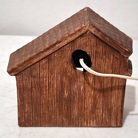 Vintage Ceramic Light Up Nativity Scene With Angel and Baby Jesus Figurines - Picture 16 of 16